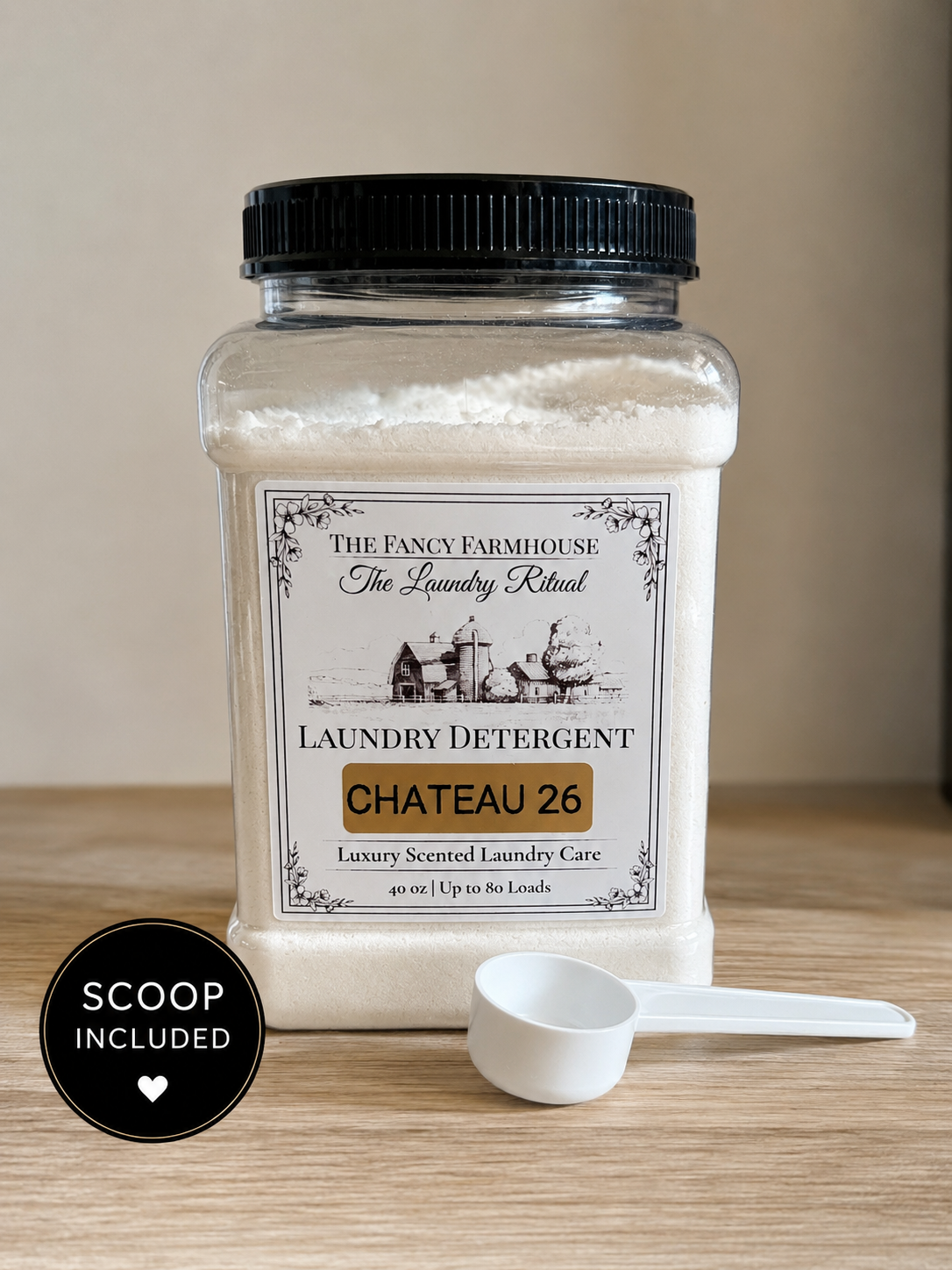Chateau 26 Luxury Scented Powder Laundry Detergent