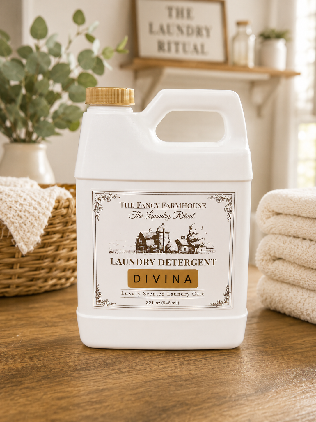 Divina Liquid Laundry Detergent 32 oz