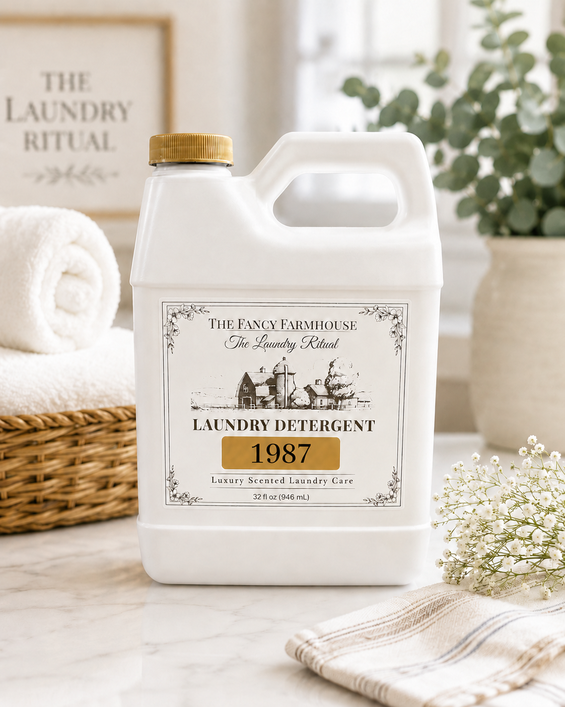 1987 Liquid Laundry Detergent 32 oz