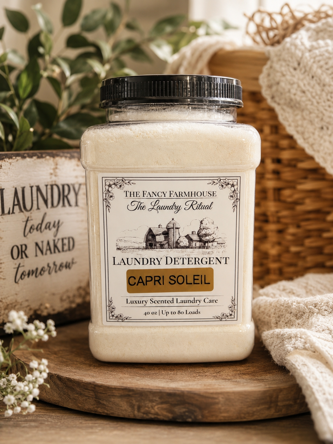 Capri Soleil Luxury Scented Powder Laundry Detergent